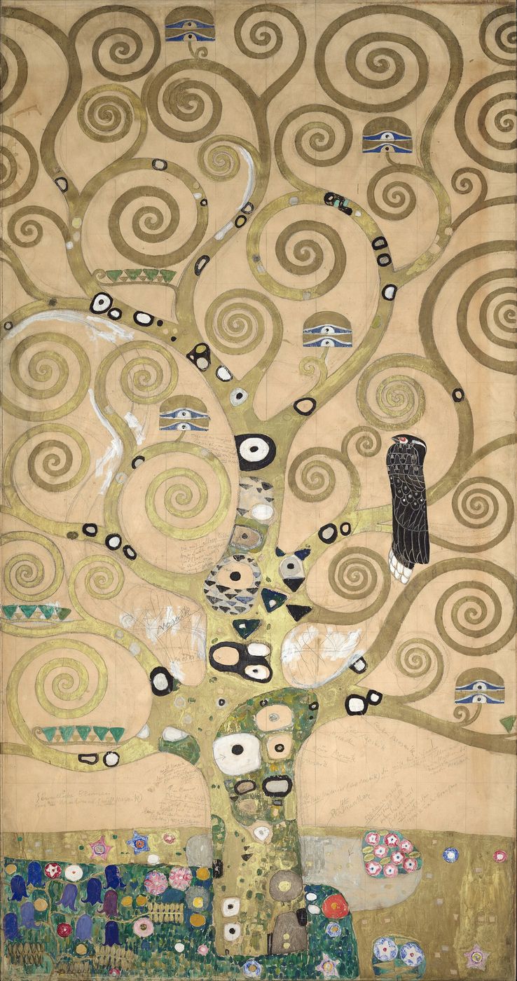 Klimt — the Tree of Life, every branch a feeling